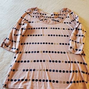 Anthropologie Postmark lavender top